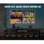 Switch Multiviewer HDMI 4K@30Hz 4x1 Nero
