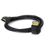 Cavo HDMI&trade High Speed con Ethernet A/A M/M Angolato 90&deg 2m