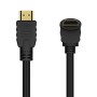 Cavo HDMI&trade High Speed con Ethernet A/A M/M Angolato 90&deg 1m