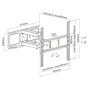 Supporto da parete per TV LED/LCD da 32'' a 55''