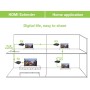 Ricevitore Aggiuntivo per Extender HDMI over IP con PoE IR 4K UHD su Cavo Cat.6 fino a 120m