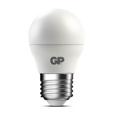 Lampadina LED Mini Globo E27 Bianco Caldo 3,5W, Classe F