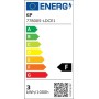 Lampadina LED Mini Globo E14 Bianco Caldo 3,5W, Classe F