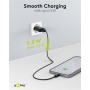 Caricatore USB 1A 5W Compatto Spina Europea Nero