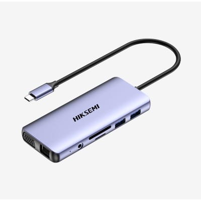 HIKVISION 100W PD FAST CHARGE, 4K HDMI, 1080P 60HZ VGA SD, TF, USB3.0*2, USB2.0*2 AUDIO 1000M TRANS