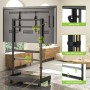 Supporto a Pavimento con Mensola per TV LCD/LED/Plasma 50-86''