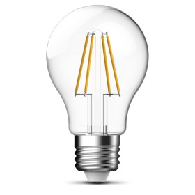 Lampadina LED E27 Bianco Caldo 4W Filamento Classe A++