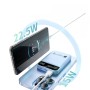 Power Bank Wireless Magnetico 3 in 1 con LED 10.000 mAh 22,5W Azzurro
