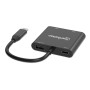 Adattatore USB-C&trade PD a Doppio Monitor HDMI per Laptop e Tablet