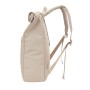 Zaino Rolltop Impermeabile per Notebook Jakarta 15,6'' Beige