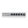 ZYXEL SWITCH XMG-108 UNMANAGED, 5 PORTE 2.5GBE1 PORTA 10GBE SFP+, DESKTOP