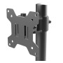 Supporto da Scrivania con Morsetto per Monitor 13-32'' Braccio Corto Inclinabile
