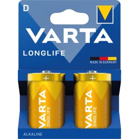 Blister 2 Batterie 1.5V Longlife Alcalina D Torcia