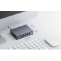 Switch con 5 Porte 2.5G Ethernet Custodia in Metallo, HS105