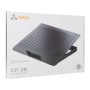 Supporto di Raffreddamento per Notebook fino a 17,3'' con 8 Regolazioni di Altezza e 2 Porte USB, CP-28
