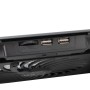 Supporto di Raffreddamento per Notebook fino a 17,3'' con 8 Regolazioni di Altezza e 2 Porte USB, CP-28