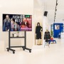Supporto a Pavimento Trolley TV LCD/LED/Plasma 60-86'' Multifunzione