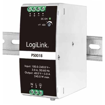 Alimentatore su Guida DIN 48V 5A 240W
