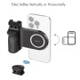 Impugnatura Magnetica per Smartphone con Telecomando Wireless e Luce a 3 Livelli di Luminosit&agrave