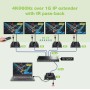 Ricevitore Aggiuntivo per Extender HDMI 4K@60Hz con IR su Cavo Cat.6 fino a 120m