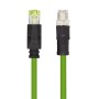 Cavo di Rete Industriale M12 RJ45 Cat. 6A SFTP PUR 1m