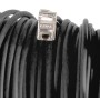 Cavo Patch Cat.7 Plug RJ45 S/FTP TPE con Avvolgicavo 60m Nero