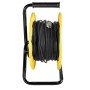 Cavo Patch Cat.7 Plug RJ45 S/FTP TPE con Avvolgicavo 60m Nero