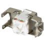 Frutto Keystone RJ45 Cat.6A 10Gigabit FTP 180&deg Toolless con Otturatore