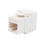 Frutto Keystone RJ45 Cat.6 UTP 180&deg Toolless Bianco