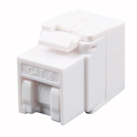 Frutto Keystone RJ45 Cat.6 UTP 180&deg Toolless con Otturatore