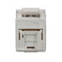 Frutto Keystone RJ45 Cat.6 UTP 180&deg Toolless con Otturatore