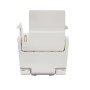 Frutto Keystone RJ45 Cat.6 UTP 180&deg Toolless con Otturatore