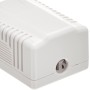 Presa a Muro con 1 Frutto RJ45 Cat.6A UTP Beige
