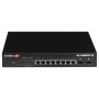 Smart Switch Web 10 porte Gigabit PoE+ 2 porte SFP, GS-5208PLG V2