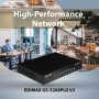 Smart Switch Web 10 porte Gigabit PoE+ 2 porte SFP, GS-5208PLG V2