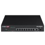 Smart Switch Web 10 porte Gigabit PoE+ 1 porta SFP, GS-5210PLG