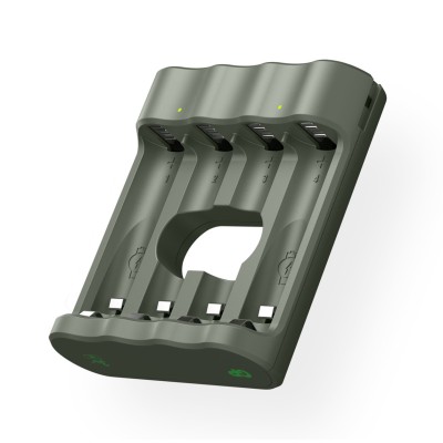 Caricabatterie per AA e AAA senza Batterie