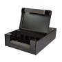 Box di Distribuzione 4 Porte Nero