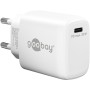 Caricatore Alimentatore GaN USB-C&trade PD da Muro 25W Bianco