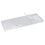 LINK TASTIERA ITALIANA 105 TASTI COLORE BIANCO CONNETTORE USB