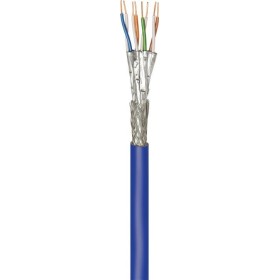 Matassa S/FTP Cavo Cat.7A+ Rame 500m Rigido PIMF Blu
