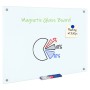Lavagna Magnetica in Vetro Bianco 88x120 cm