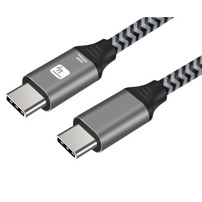 Cavo USB-C&trade Maschio 3.2 / USB-C&trade Maschio 5A 100W 2m Alluminio