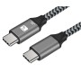 Cavo USB-C&trade Maschio 3.2 / USB-C&trade Maschio 5A 100W 1m Alluminio