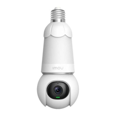 IMOU TELECAMERA E27 2K MOTORIZZATA CON LUCE LED, SIRENA E SMART TRACKING. VISIONE NOTTURNA A COLORI,