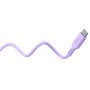 Cavo USB-C&trade Maschio/Maschio USB 2.0 in Silicone 1,5 metri Viola