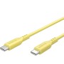 Cavo USB-C&trade Maschio/Maschio USB 2.0 in Silicone 1,5 metri Giallo