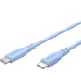 Cavo USB-C&trade Maschio/Maschio USB 2.0 in Silicone 1,5 metri Azzurro
