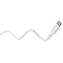 Cavo USB-C&trade Maschio/Maschio USB 2.0 in Silicone 1,5 metri Bianco