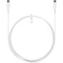 Cavo USB-C&trade Maschio/Maschio USB 2.0 in Silicone 1,5 metri Bianco